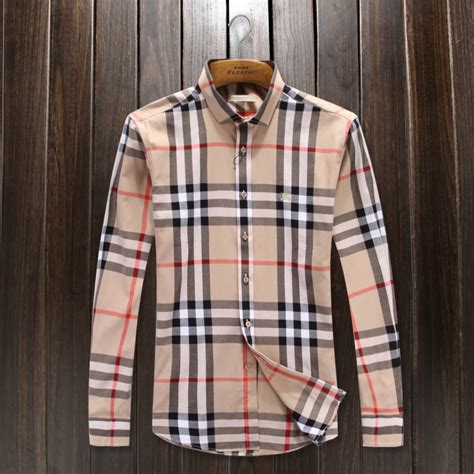 fake burberry plaid shirt|burberry dress shirt men's.